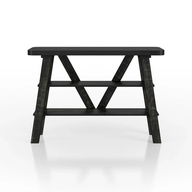 Maison Farmhouse 47-inch 2-Open Shelf Console Table