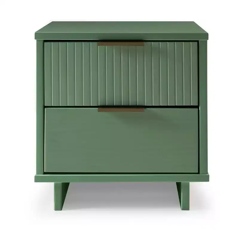 Granville Modern 2 Drawer Nightstand - Manhattan Comfort