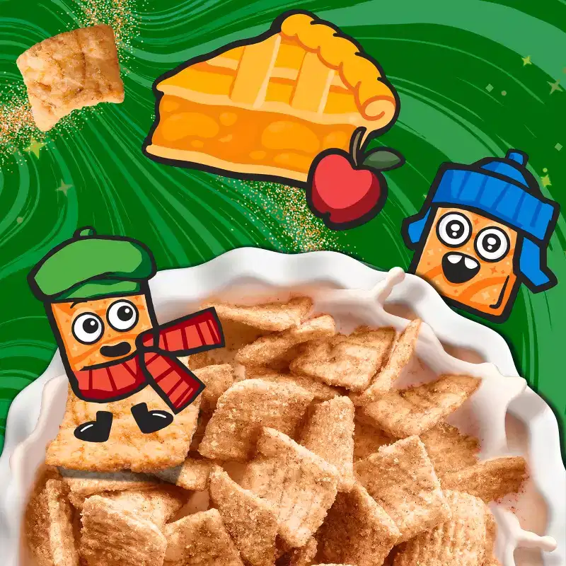 General Mills Cinnamon Toast Crunch Apple Pie Toast Crunch Family Size Breakfast Cereal - 18.8oz