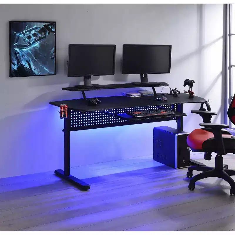 Vildre Gaming Desk with USB Port - Acme Furniture