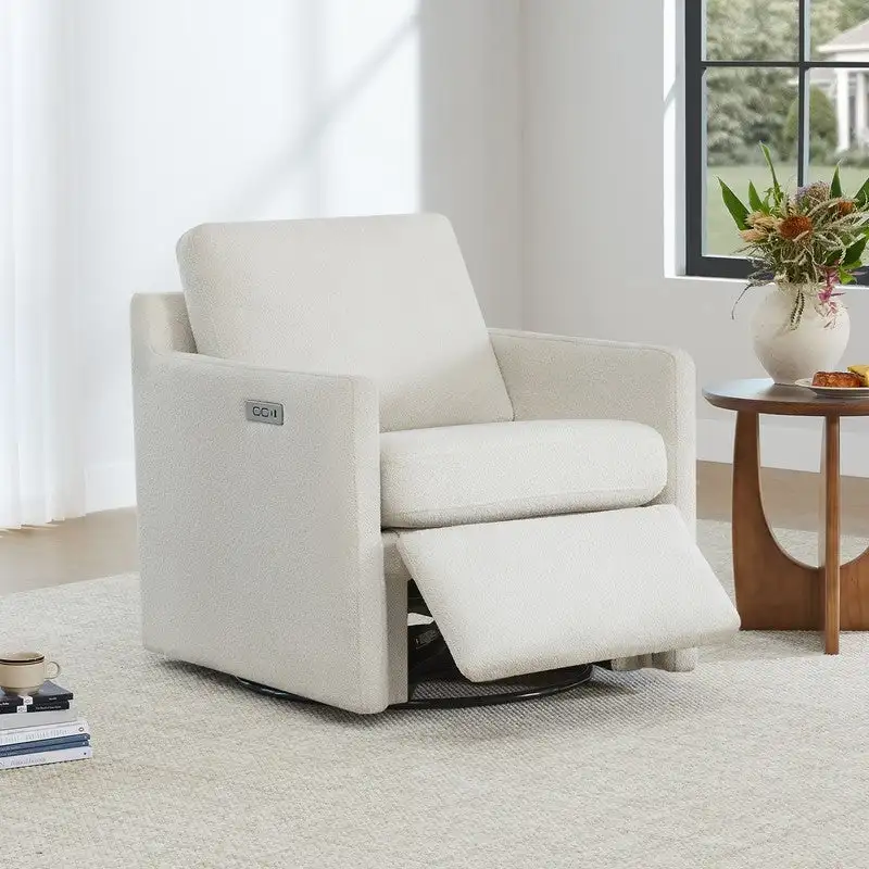 Nora Power Swivel Recliner Chair Accent Chair Wall Hugger