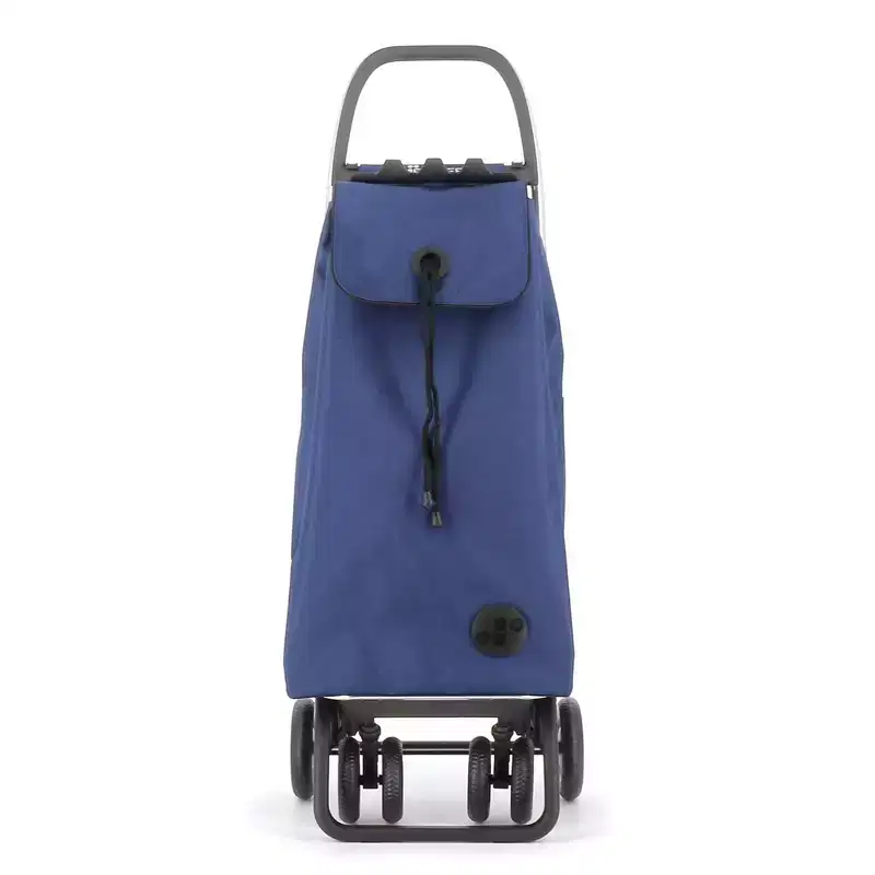 4-Wheel 2-Swivel Foldable Shopping Trolley