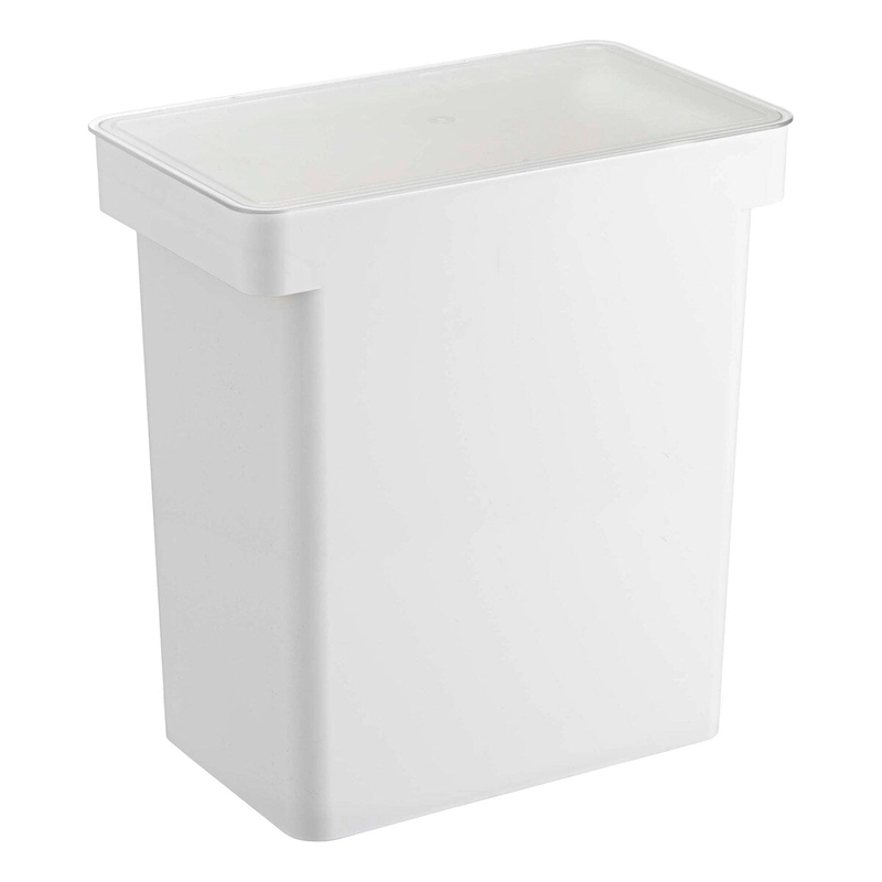 Yamazaki Home Rolling Airtight Pet Food Container (25 lbs.), Polypropylene, Extra Large, 6.6 gallons, 25 liters