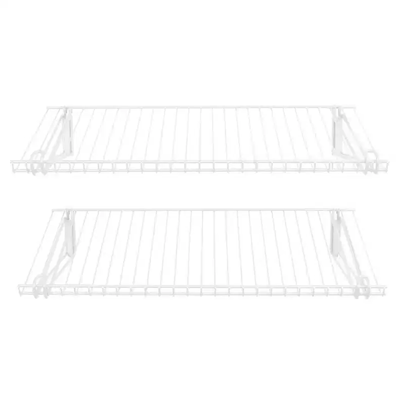 Rubbermaid FG3H9100WHT Configurations Accessories 26-Inch Shelving Kit, White