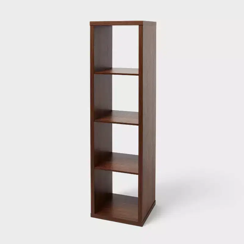 13" 4 Cube Vertical Walnut - Brightroom™