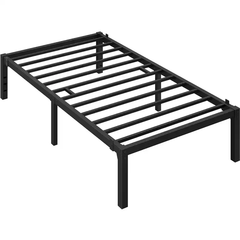 Metal Platform Bed Frame with Heavy Duty Steel Support