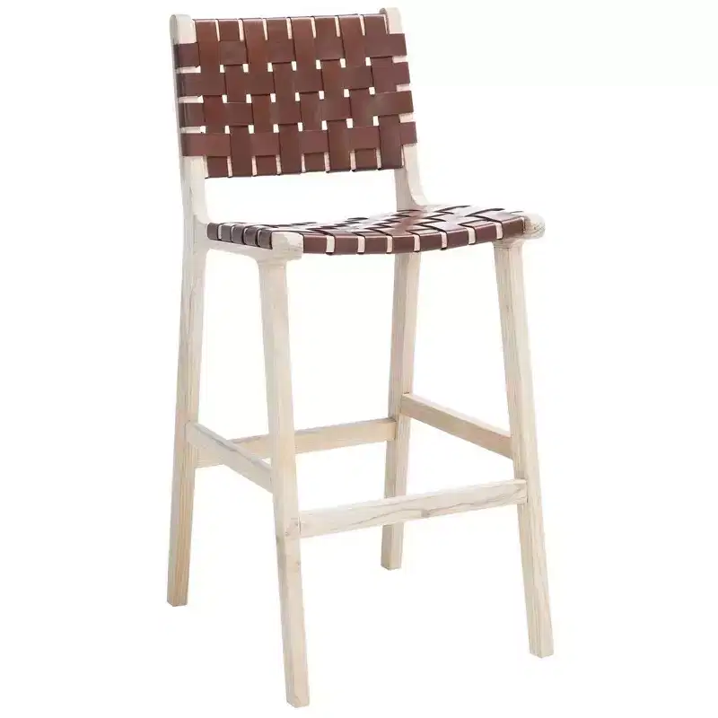 Leather Bar Stool