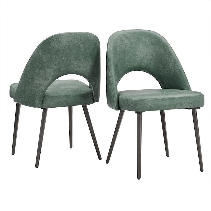 Presley Upholstered Dining Chairs (Set of 2) by iNSPIRE Q Modern