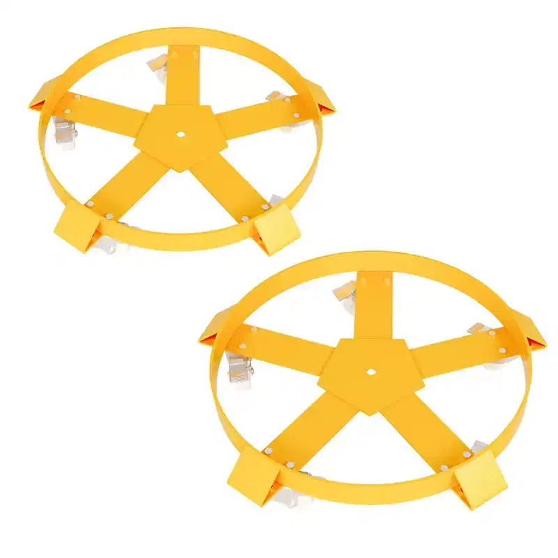 55 Gallon Drum Dolly, Heavy Duty 2000LBS Capacity Drum Cart with 5 Swivel Casters