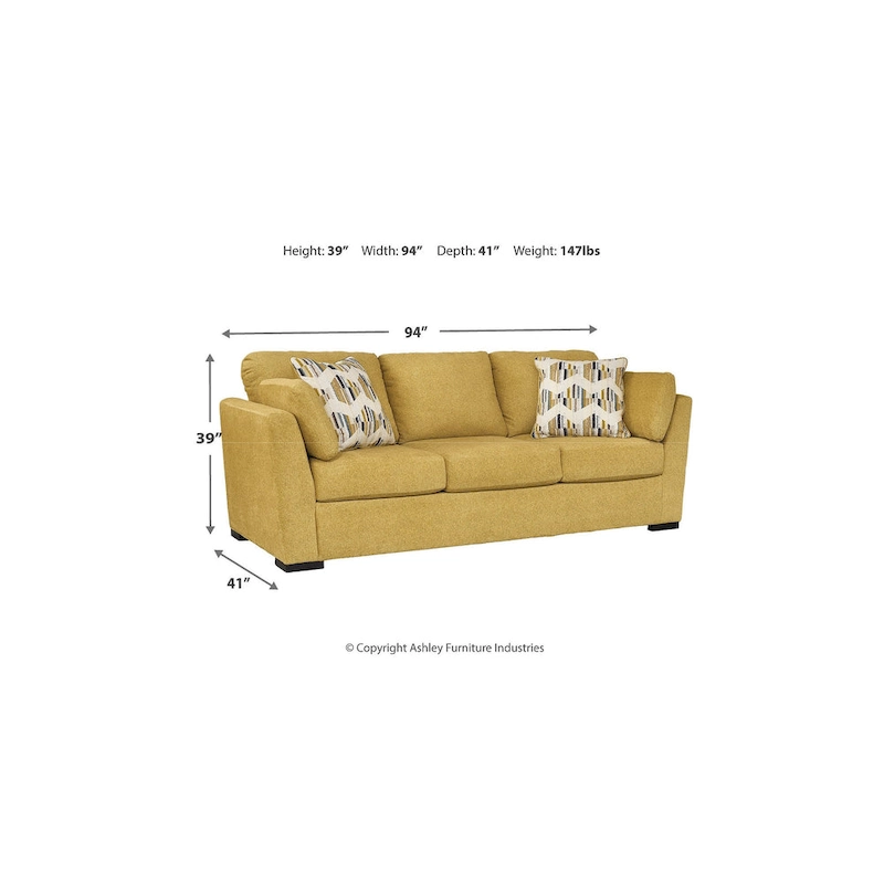 Signature Design by Ashley Keerwick 2-Piece Upholstery Package - 94W x 41D x 39H