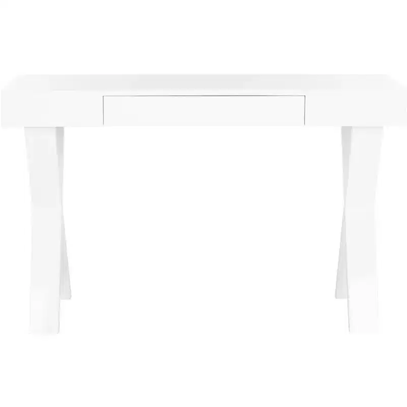 Harris Desk - FOX4238 - White - Safavieh Couture