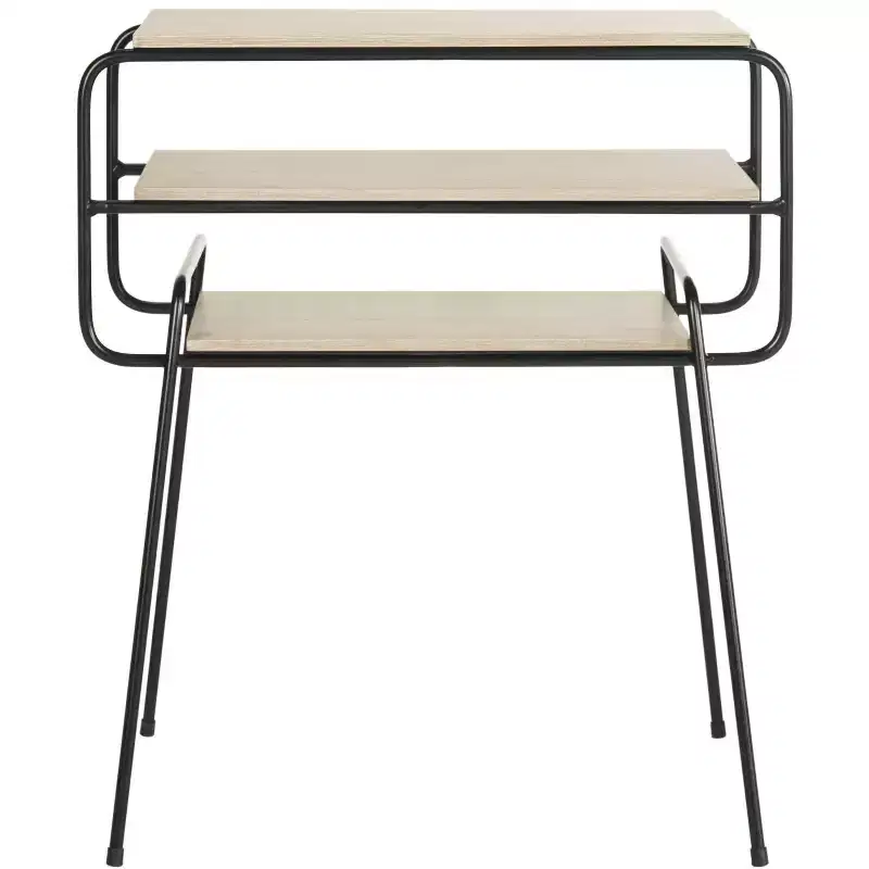 Marcel End Table - FOX4252 - Light Grey - Safavieh Couture