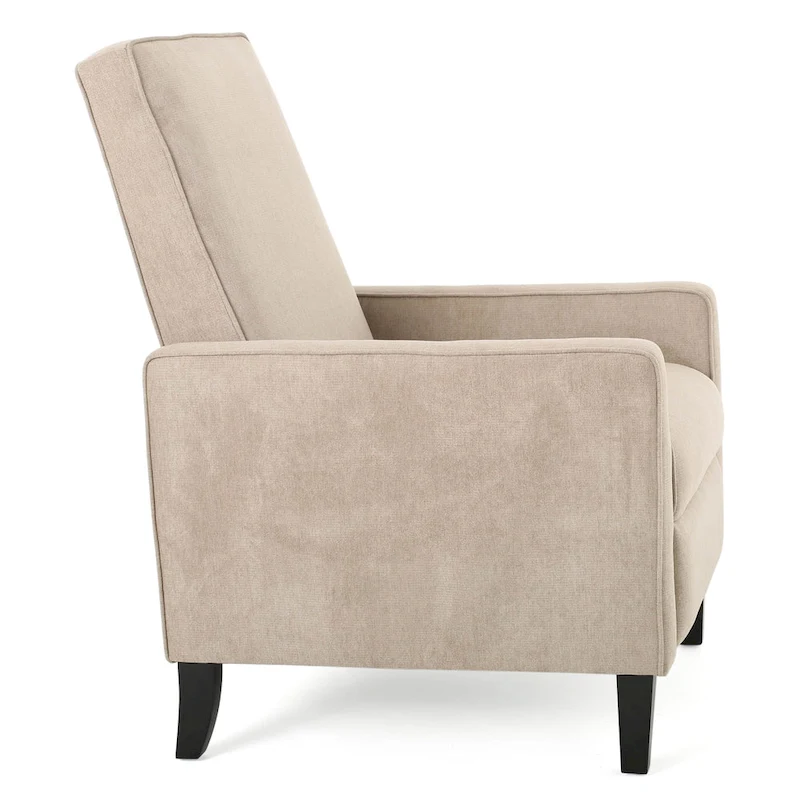 Dalton Fabric Pushback Recliner Club Armchair by Christopher Knight Home