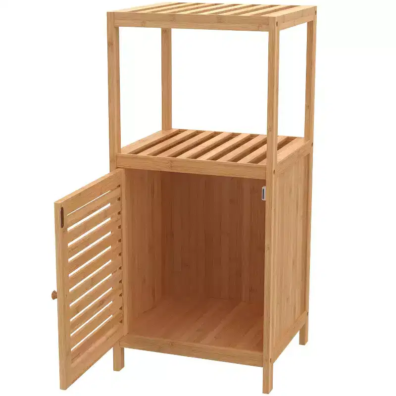 ClosetMaid 1-Door Bamboo Storage Cabinet - ClosetMaid