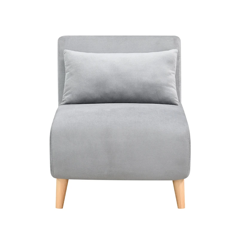 Convertible Upholstered Sofa Bed Sleeper Chair
