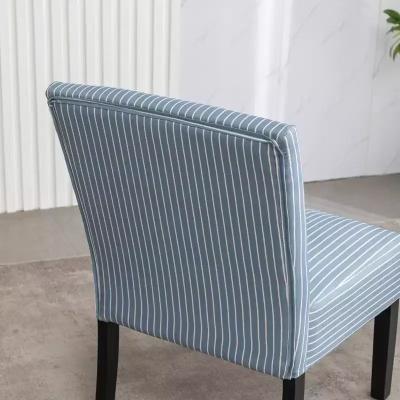 Upholstered Accent Chair, Blue