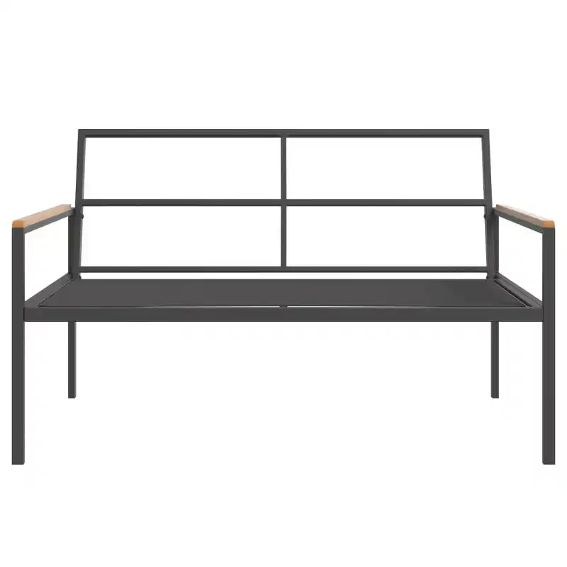 vidaXL Garden Lounge Set Anthracite, Light Grey