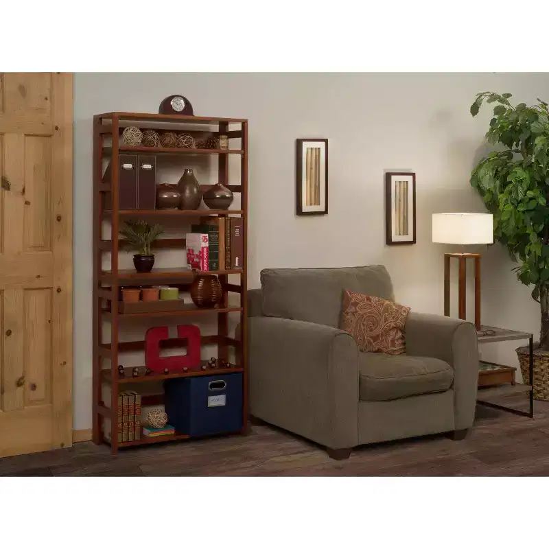High Folding Bookcase