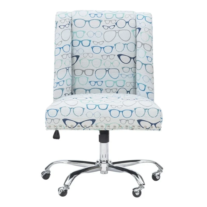 Optical Print Swivel Office Chair