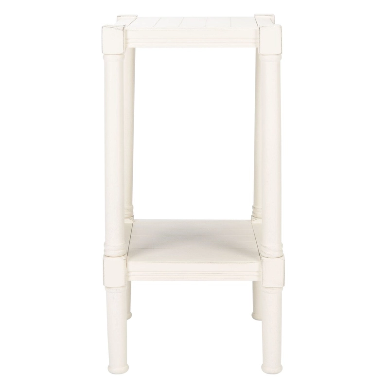 SAFAVIEH Nermira Square Accent Table - 13.8 W x 13.8 L x 28.3 H - 14Wx14Dx28H