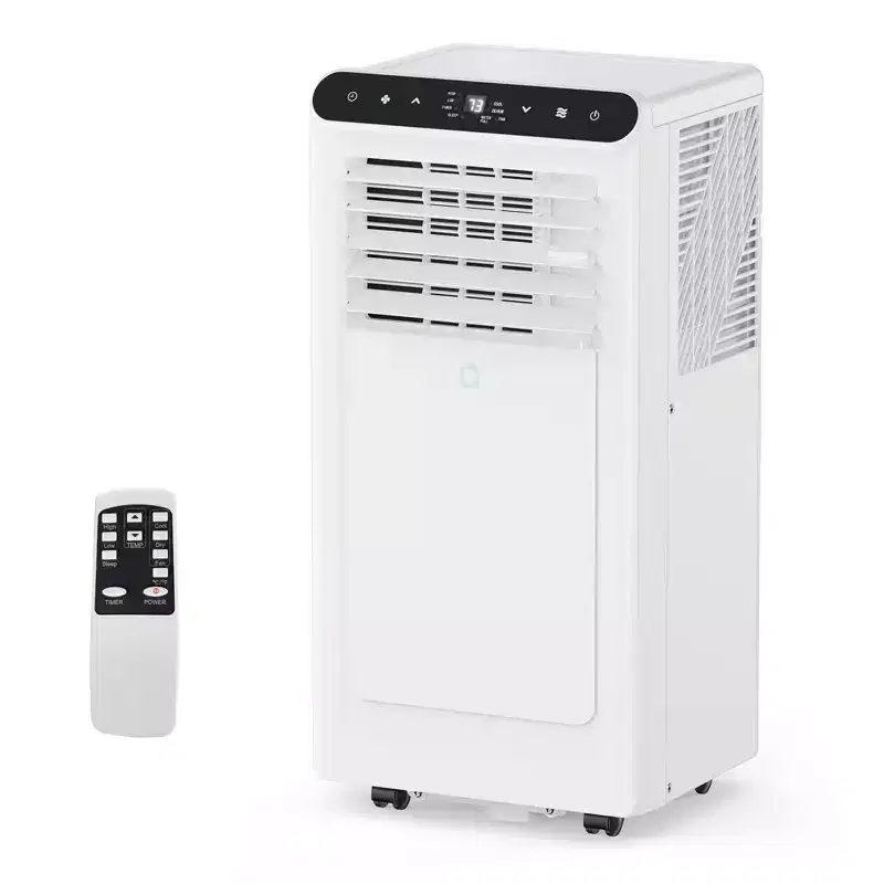 10,000 BTU Portable Air Conditioner with 3-In-1 Cooling, Dehumidifier & Fan