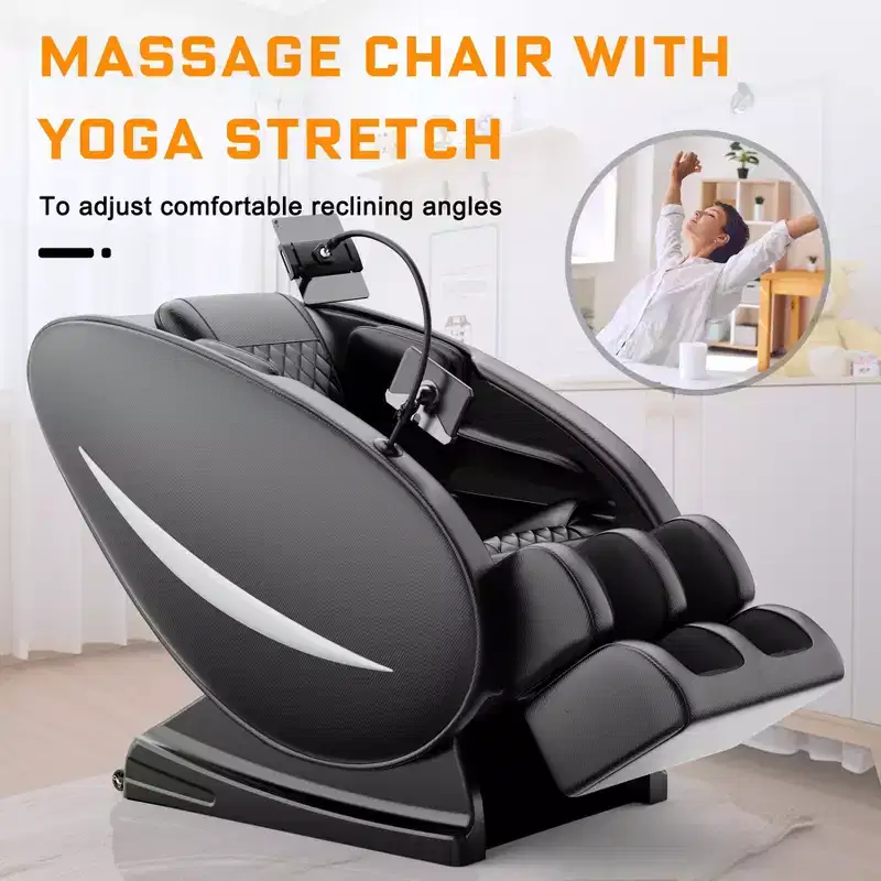 Christopher Knight Home Finn Full Body Air Pressure Massage Chair Recliner with Bluetooth and Zero Gravity