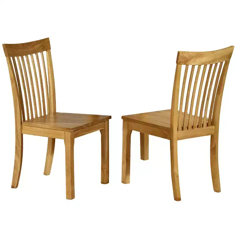 Kings Brand Furniture Kurmer 5 Piece Dining Set Natural Oak