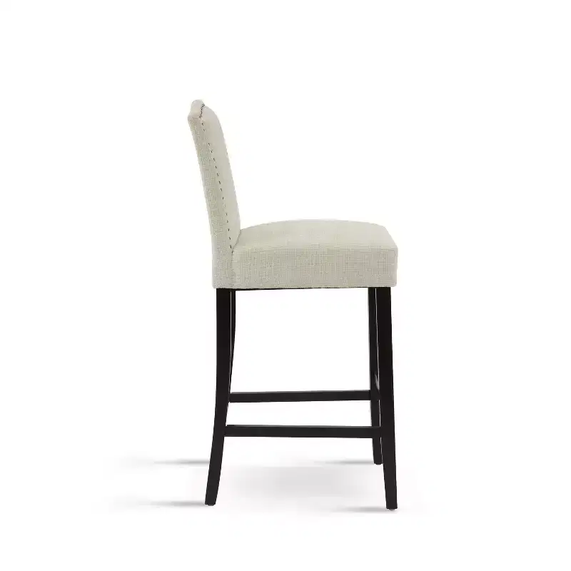 Bar Stool Counter Height Stool Dining Chair Pub Kitchen Stool, PU Leather Upholstered -