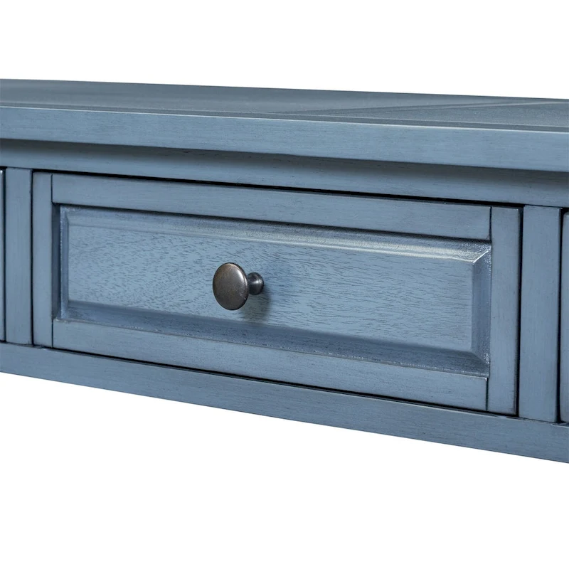 Merax 64 Long Extra-thick Console Table with Drawers and Shelf