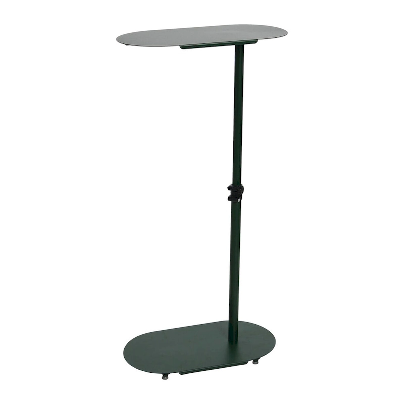 Modern Adjustable C-Shaped End Table - 20.0L x 11.0W x 32.0H