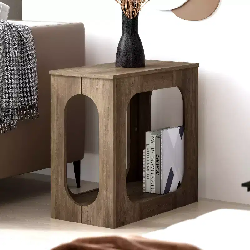 End Table - Knotty Oak