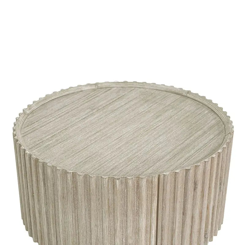 Acacia Round Coffee Table