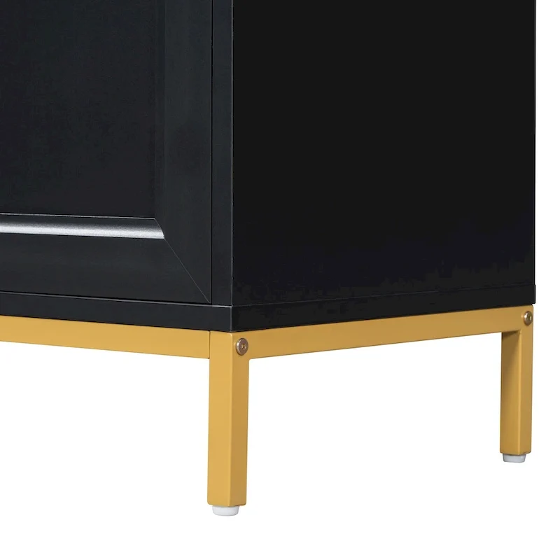 59 Sideboard Buffet Cabinet with Adjustable Shelf