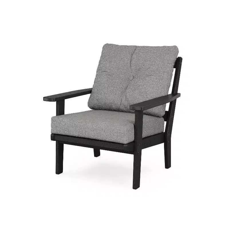 POLYWOOD Prairie Deep Seating Outdoor Patio Club Chair