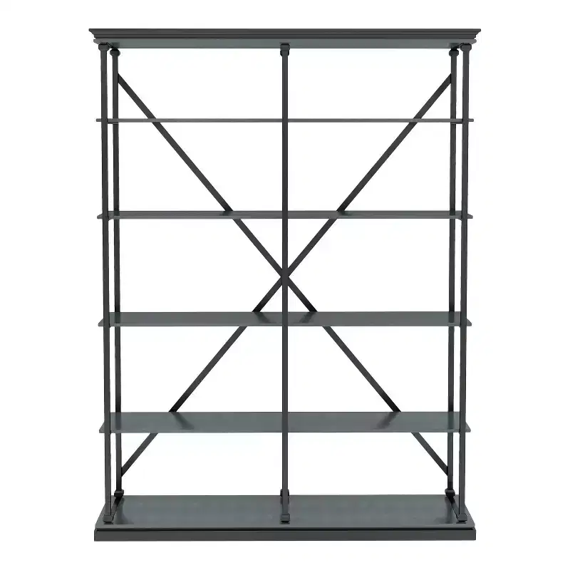 84.25x58 Cadboll 5 Layer Bookcase - miBasics