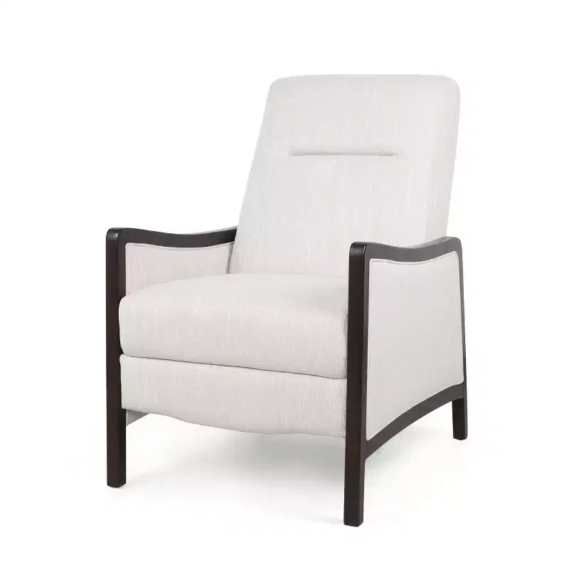Veatch Contemporary Upholstered Pushback Recliner - Christopher Knight Home