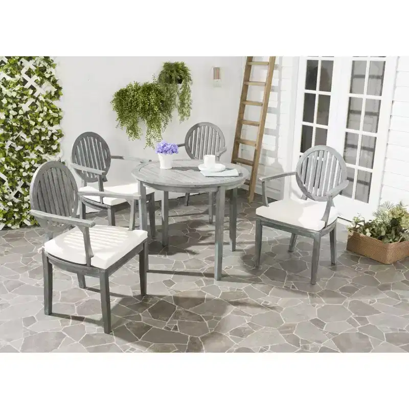 Chino 5 Piece Outdoor Set - Indoor/Outdoor - PAT6706 - Safavieh