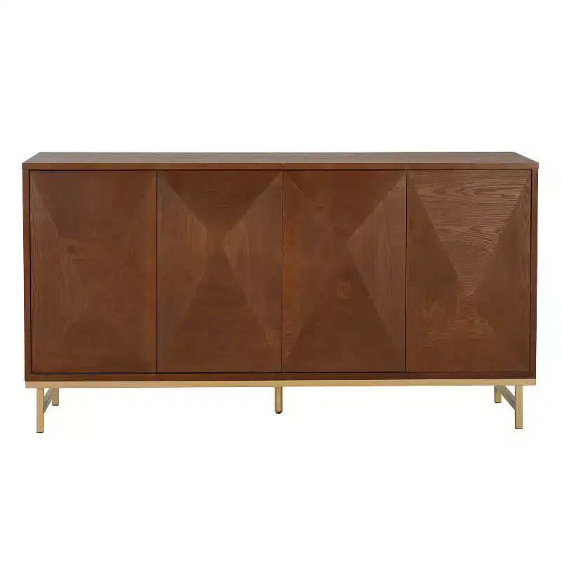 Christopher Knight Home Tamid Modern Wide Handcrafted Sideboard with Adjustable Shelves
