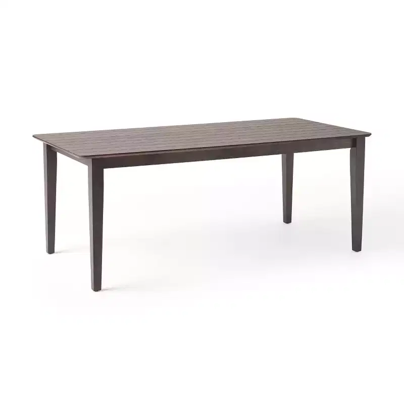 Rustic Wooden Rectangular 76 Dining Table