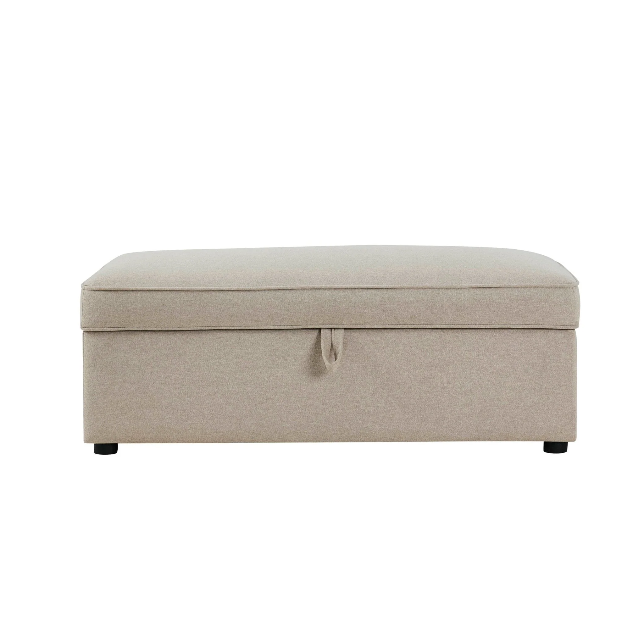 Rectangle Ottoman Storage - Oatmeal