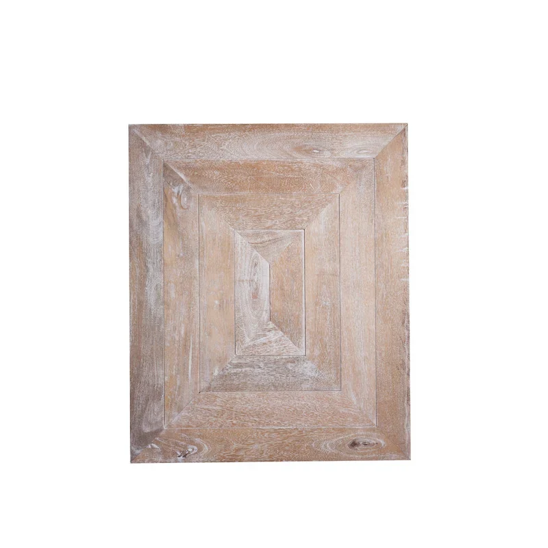 Fenway Mango Solid Wood Top Square End Table