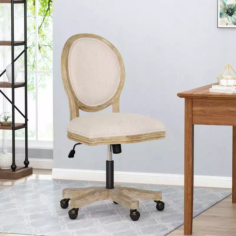 Adjustable Office Chair with Swivel and Lift