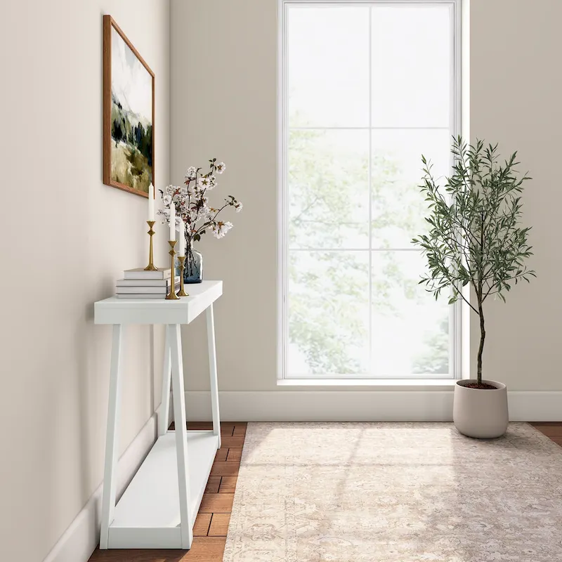 Plank and Beam Classic Console Table with Shelf - 46