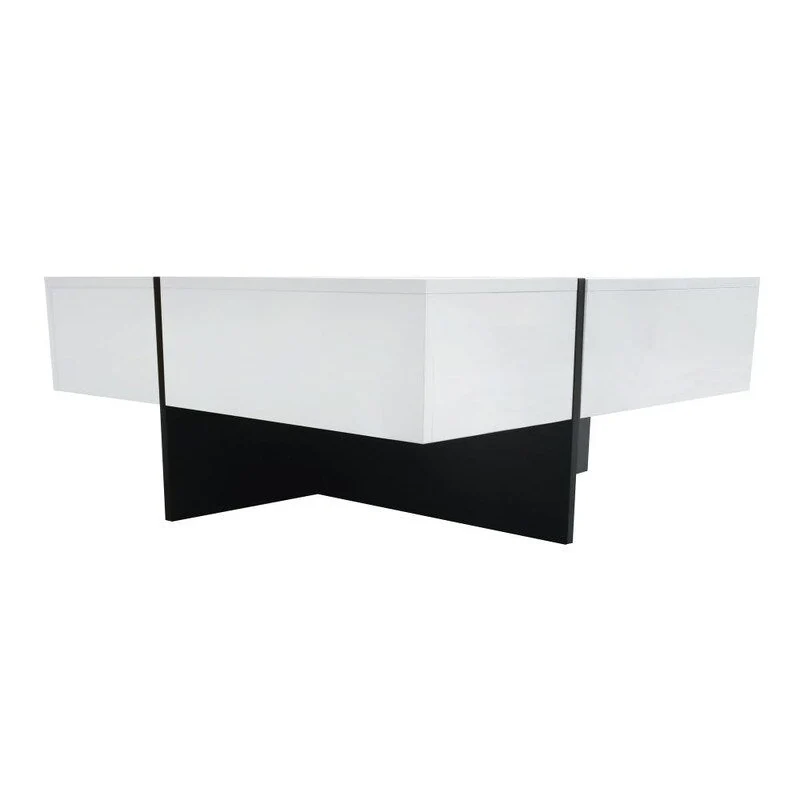 Unique Design Coffee Table with Extendable Sliding Tabletop
