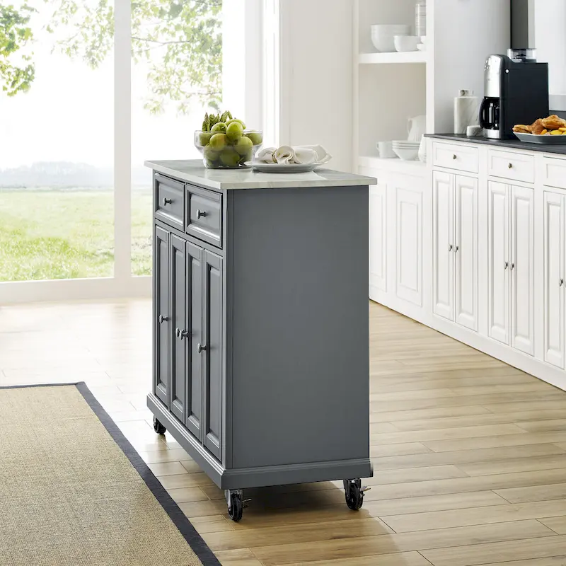 Crosley Avery Kitchen Cart - 42.13W x 18D x 36H
