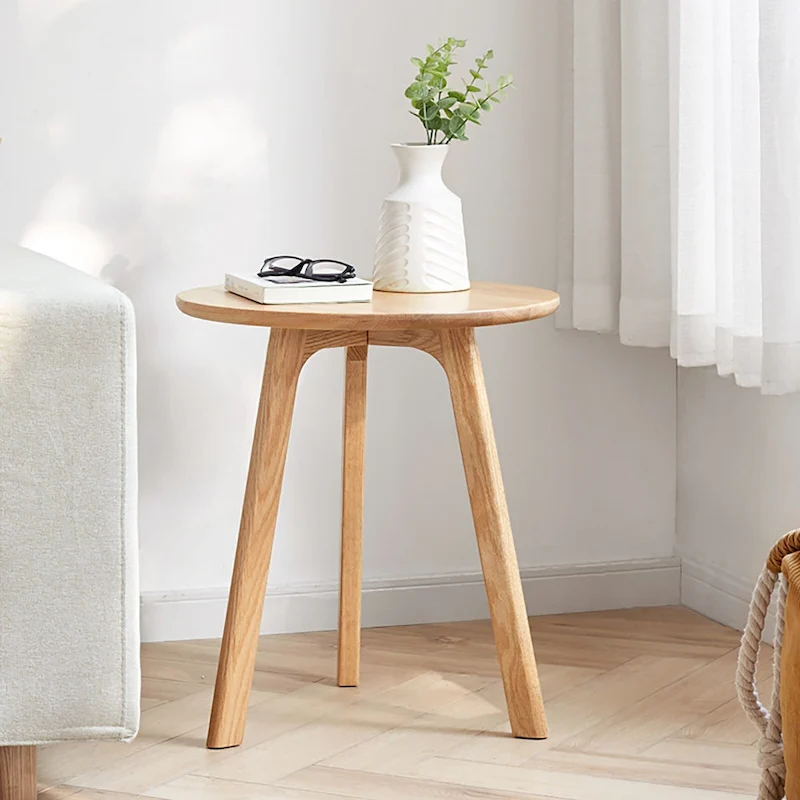 Round Small End Table Side Table Coffee Table