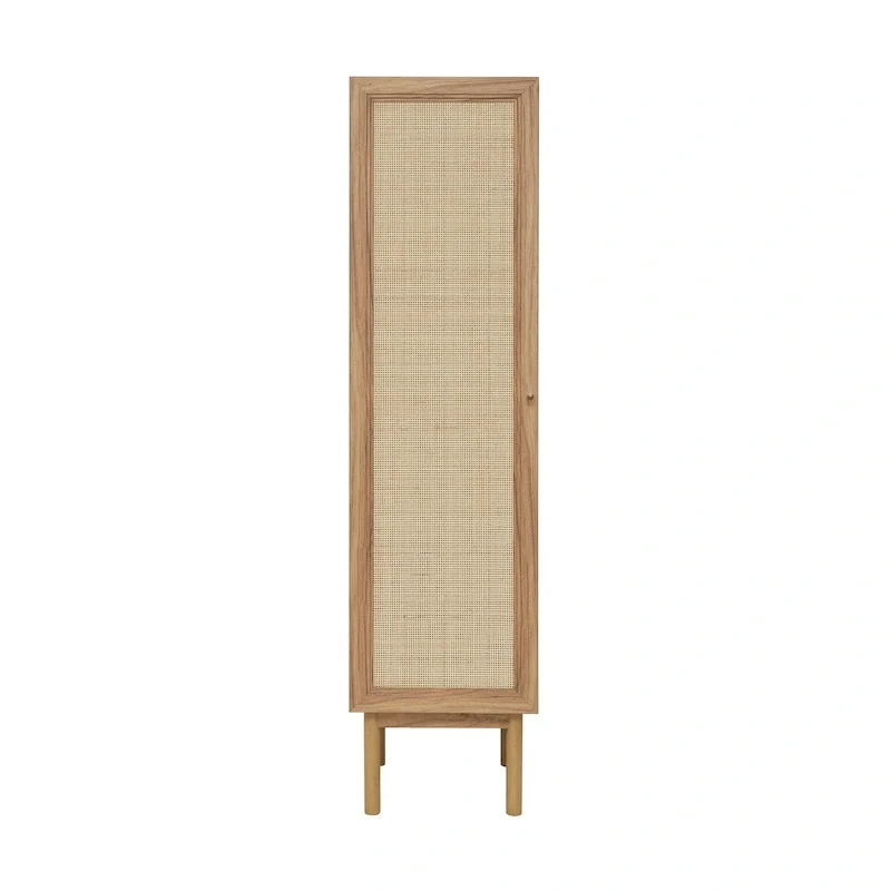 Classe 15 W x 60 H x 15 D Linen Cabinet in Oak