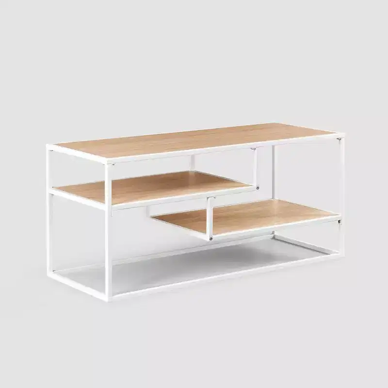Modern 3-Tiered TV Stand for TVs up to 43