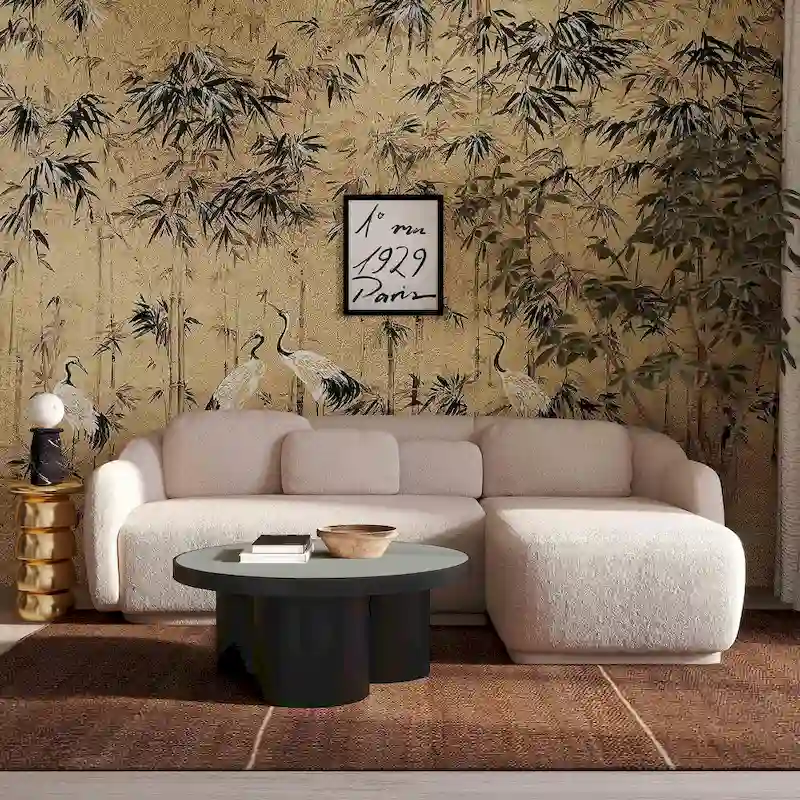 Misty Boucle Sectional