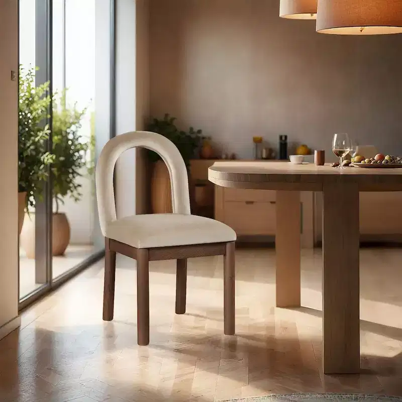 Meridian Furniture,Conrad Velvet Dining Chair